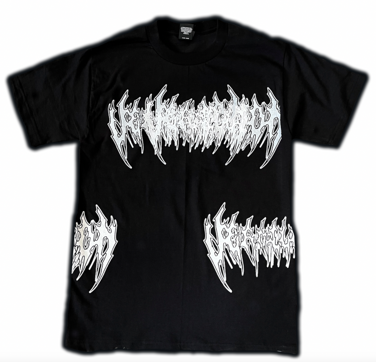 BLACK LOGO TEE