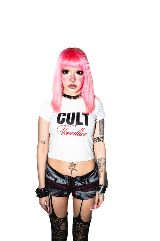 CULT X VERM LOGOBABY TEE
