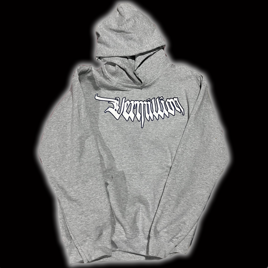 GREY OG LOGO HOODIE