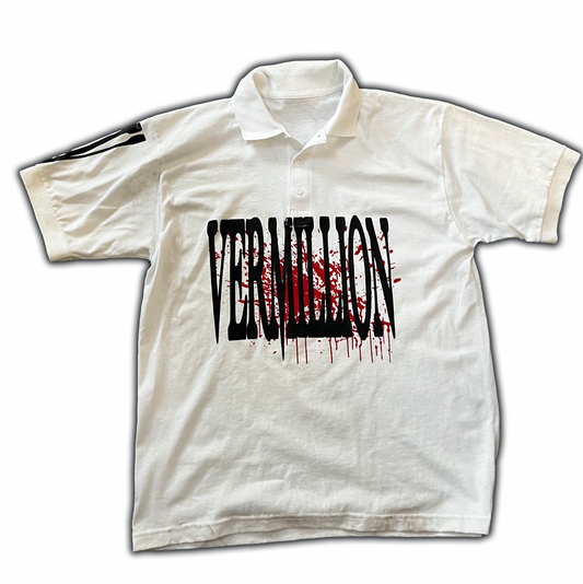 WHITE BLOOD POLO