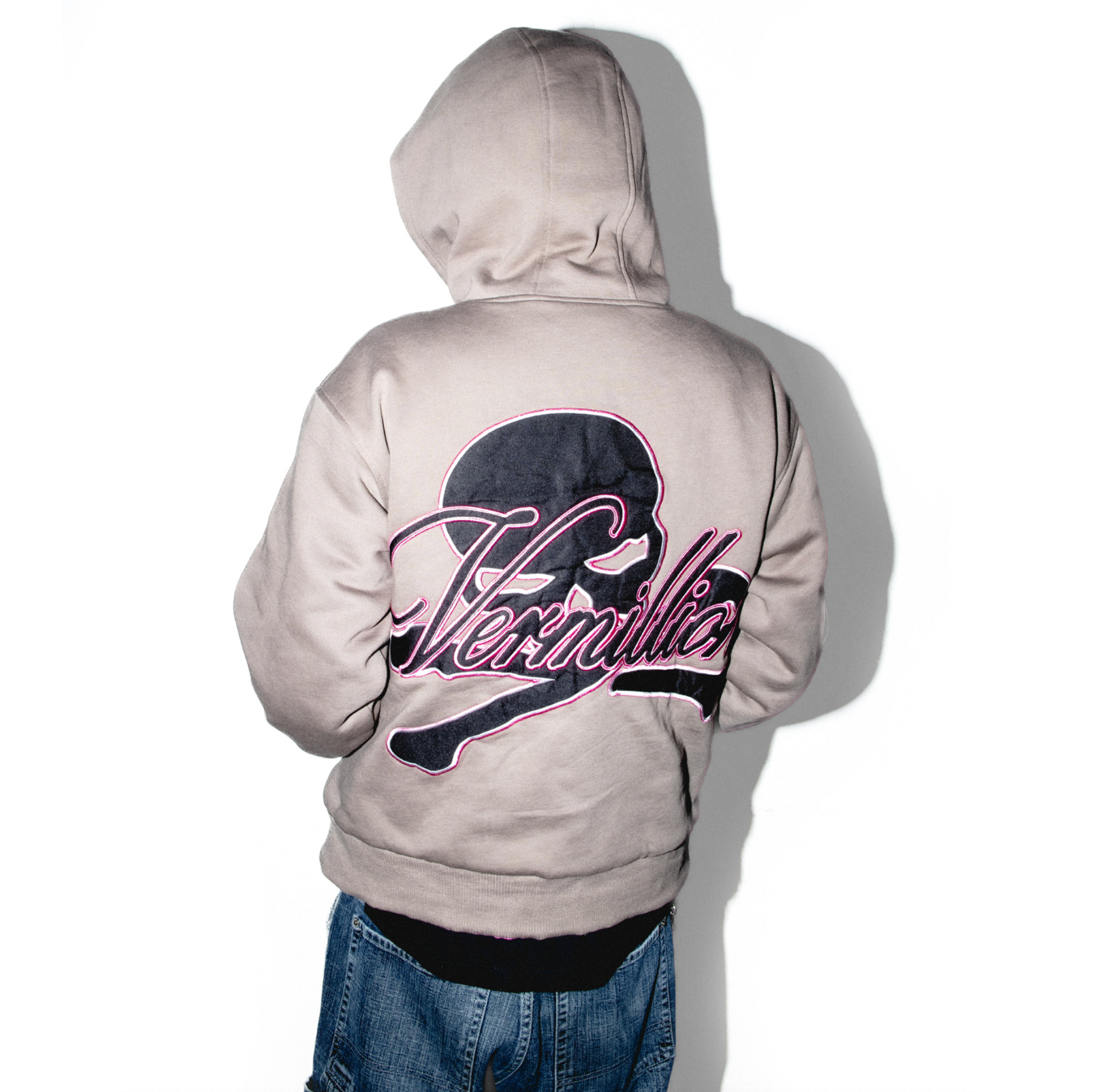 PINK PLAID REVERSIBLE ZIPUP